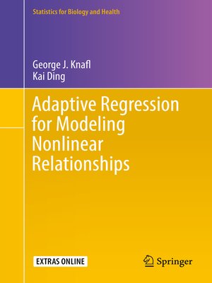 cover image of Adaptive Regression for Modeling Nonlinear Relationships